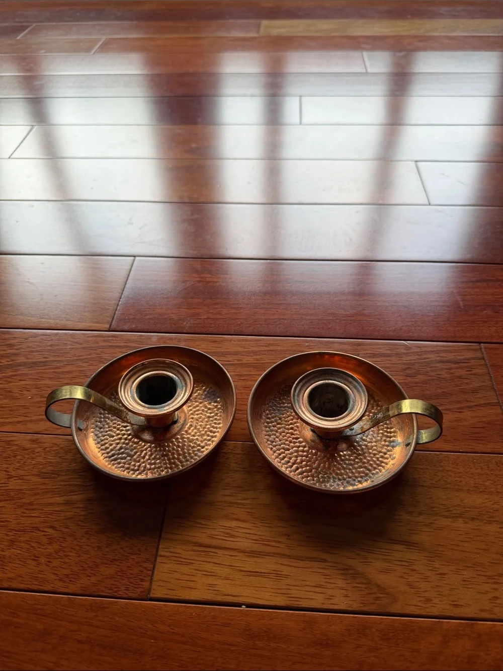 Coppercraft Guild Copper Chambersticks – Pair – Taunton, Massachusetts